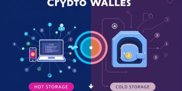 crypto wallets, hot storage, cold storage